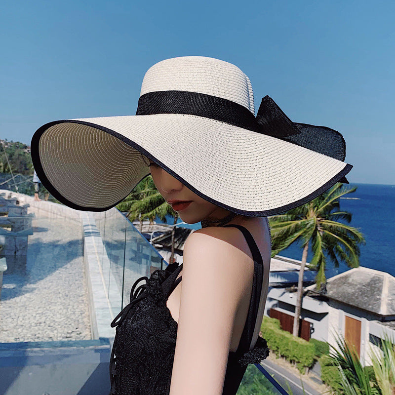MAUDE - Wide-Brim Sun Hat