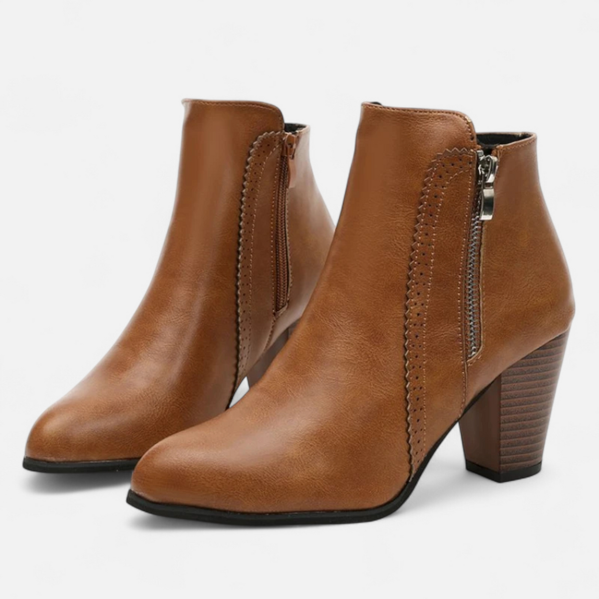 ELOWEN - Retro Ankle Boots
