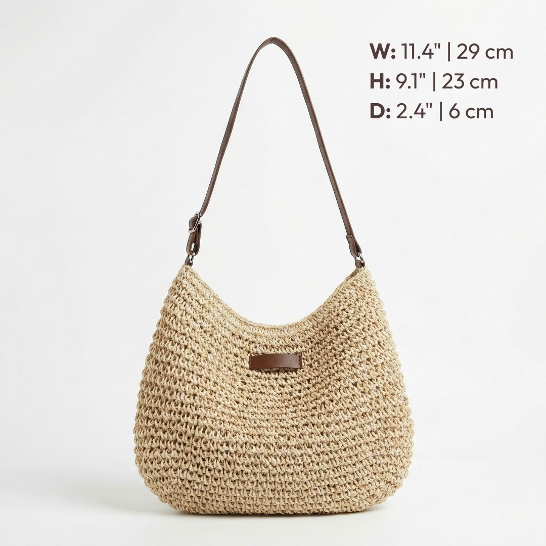 KATHY - Woven Shoulder Bag