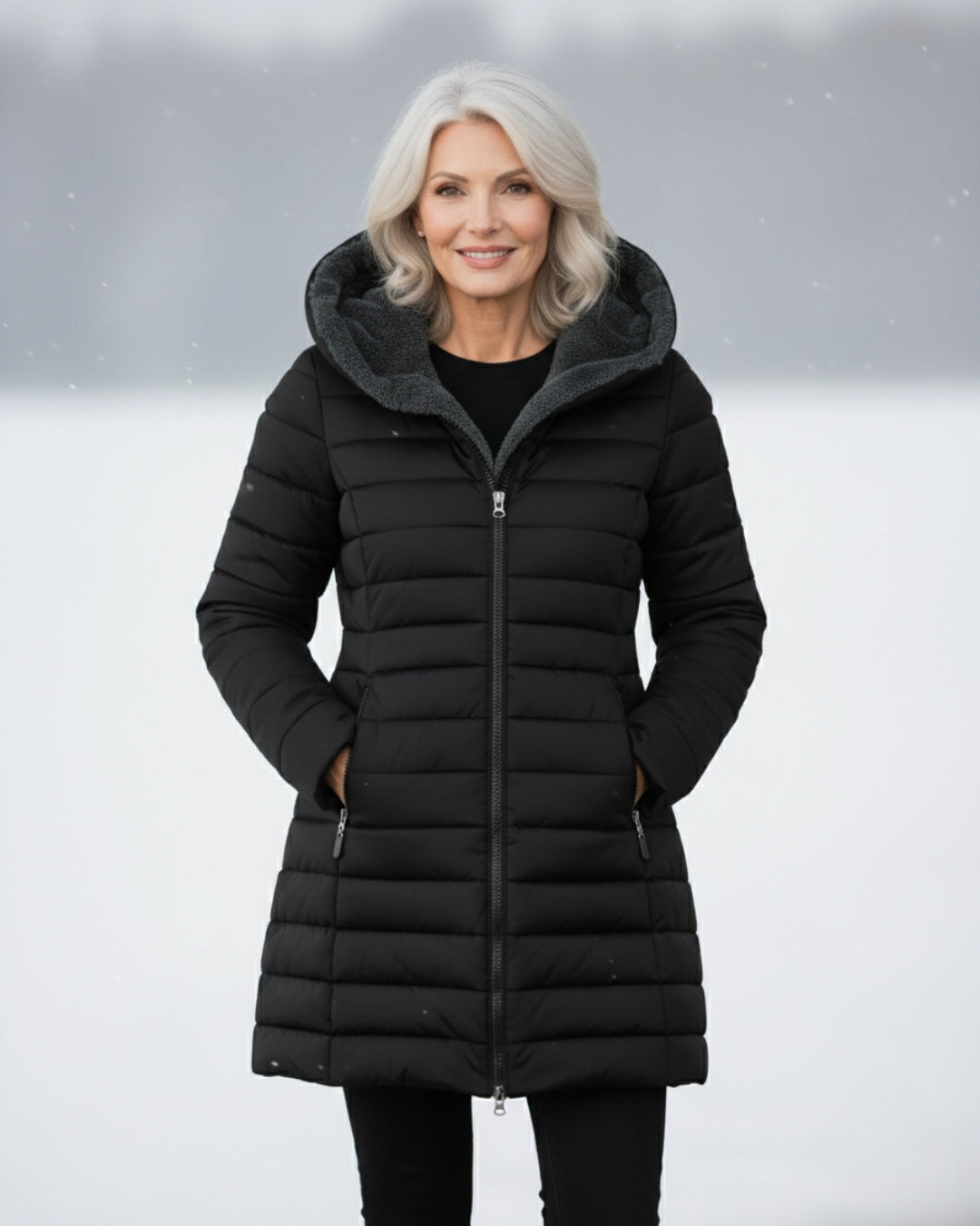 NORA - Fleece Lined Puffer Coat