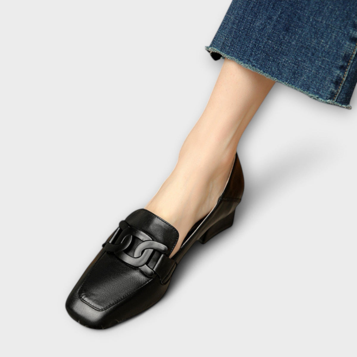 MONIKA - Elegant Heeled Loafers