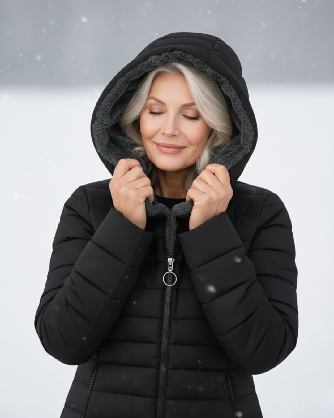 NORA - Fleece Lined Puffer Coat