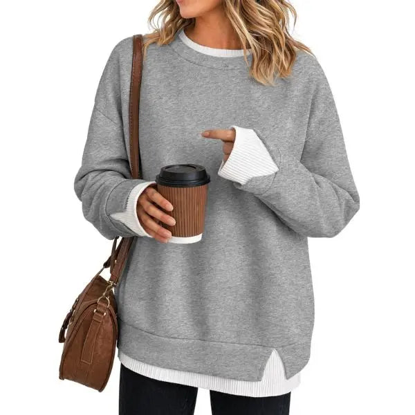 CHARLOTTE - Layered Sweatshirt