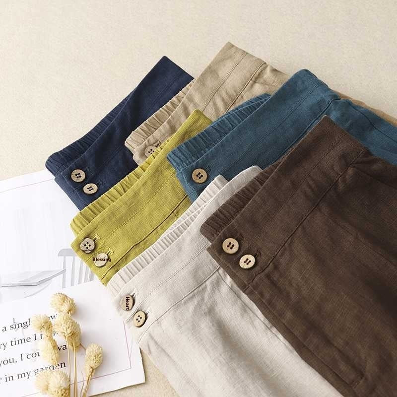 DULCIE - Everyday Linen Trousers
