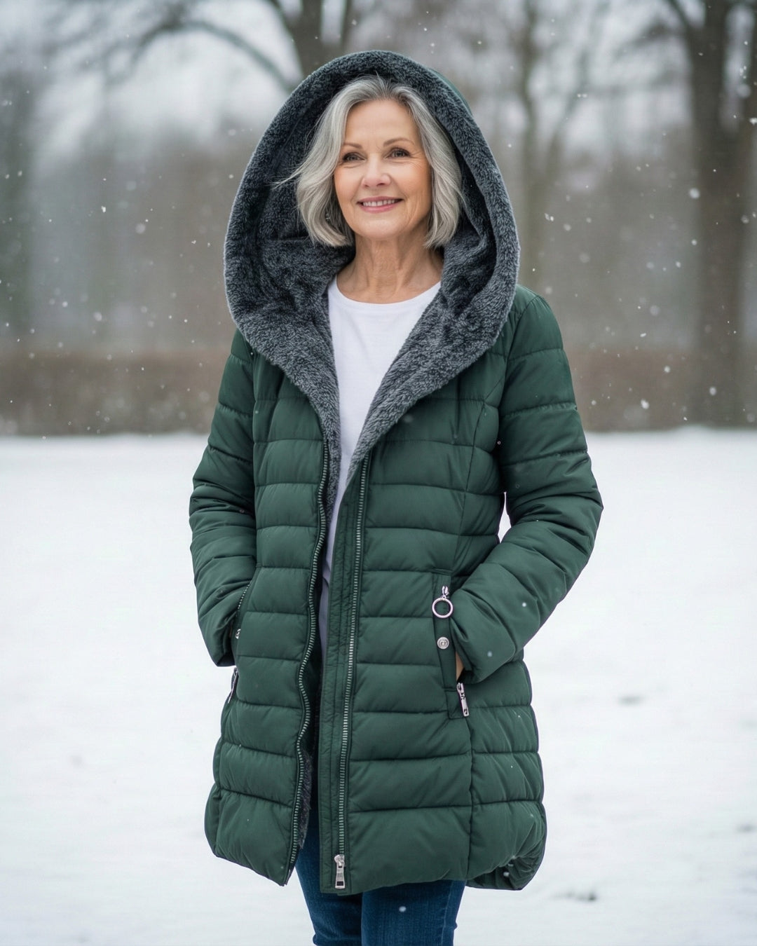 NORA - Fleece Lined Puffer Coat