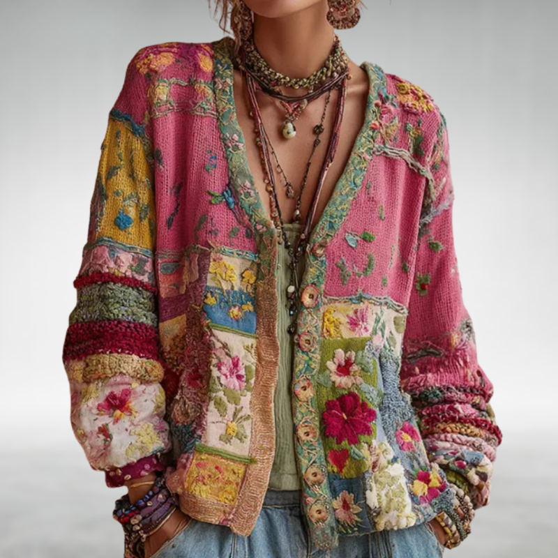 MILLA - Boho Knit Jacket