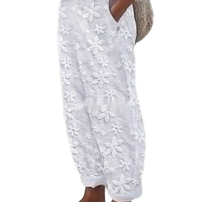 KIRRA - Embroidered Trousers