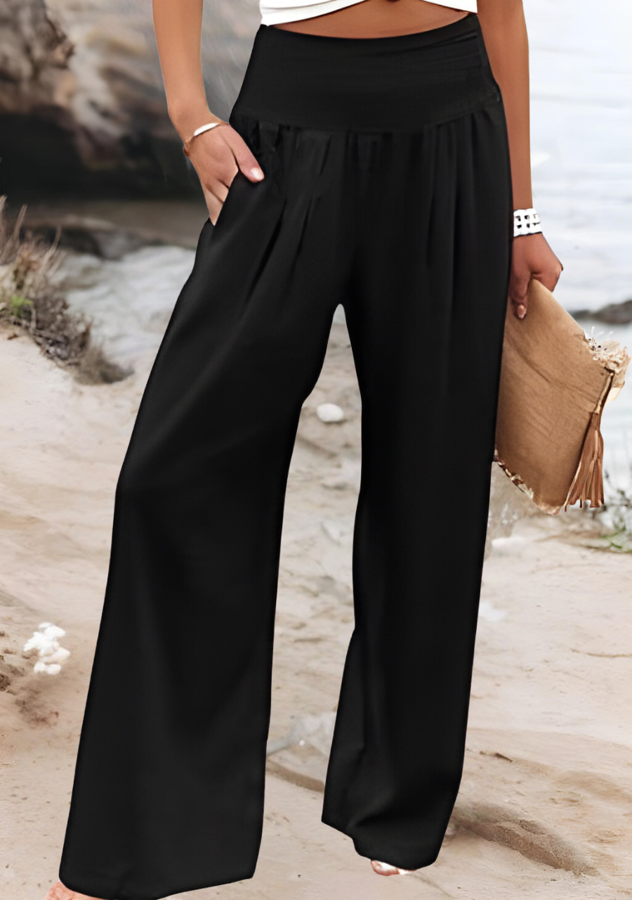 PALOMA - Wide Beach Trousers
