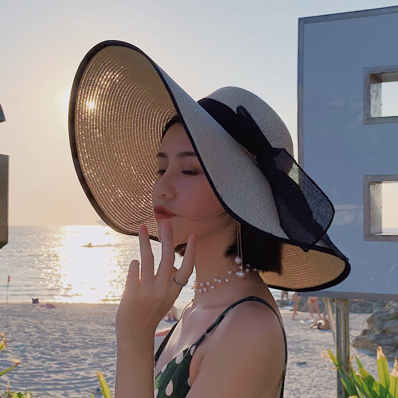 MAUDE - Wide-Brim Sun Hat
