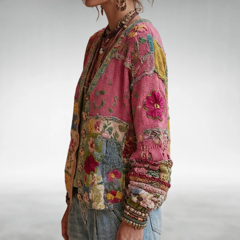 MILLA - Boho Knit Jacket