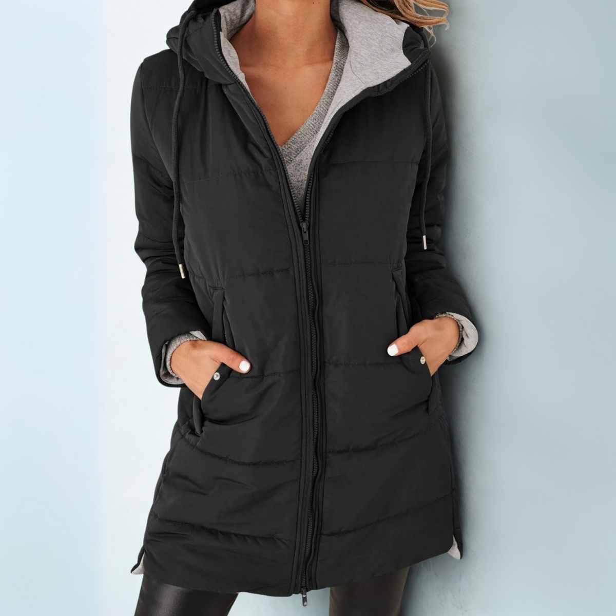 FREYA - Hooded Puffer Down Jacket