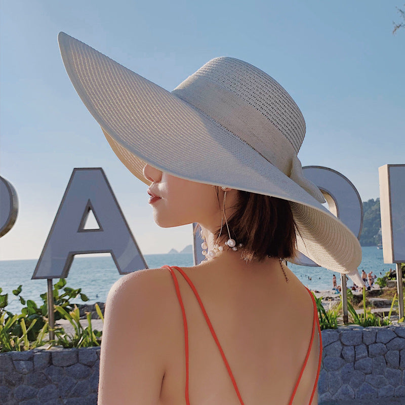 MAUDE - Wide-Brim Sun Hat