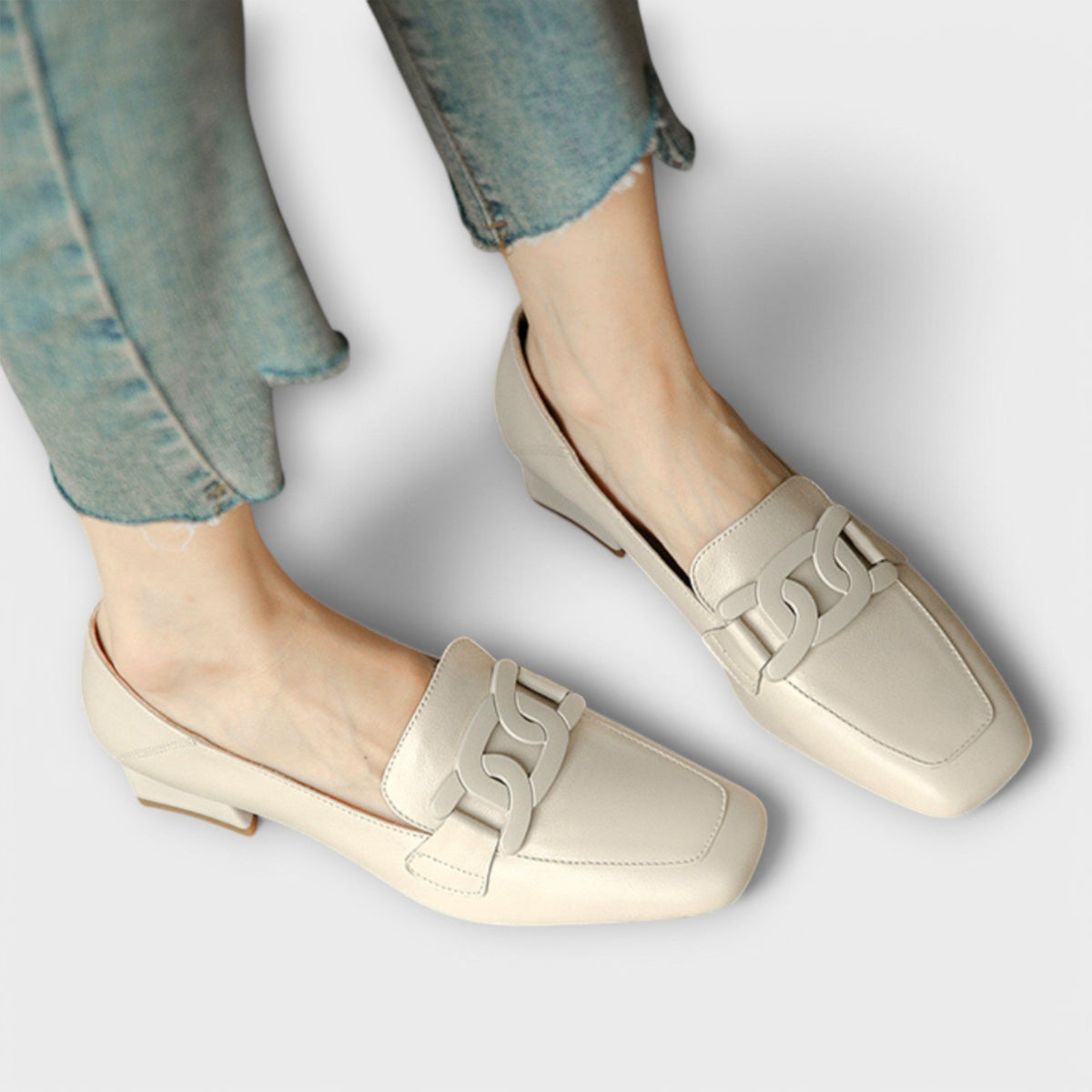 MONIKA - Elegant Heeled Loafers