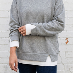 CHARLOTTE - Layered Sweatshirt - Elsie's Melbourne
