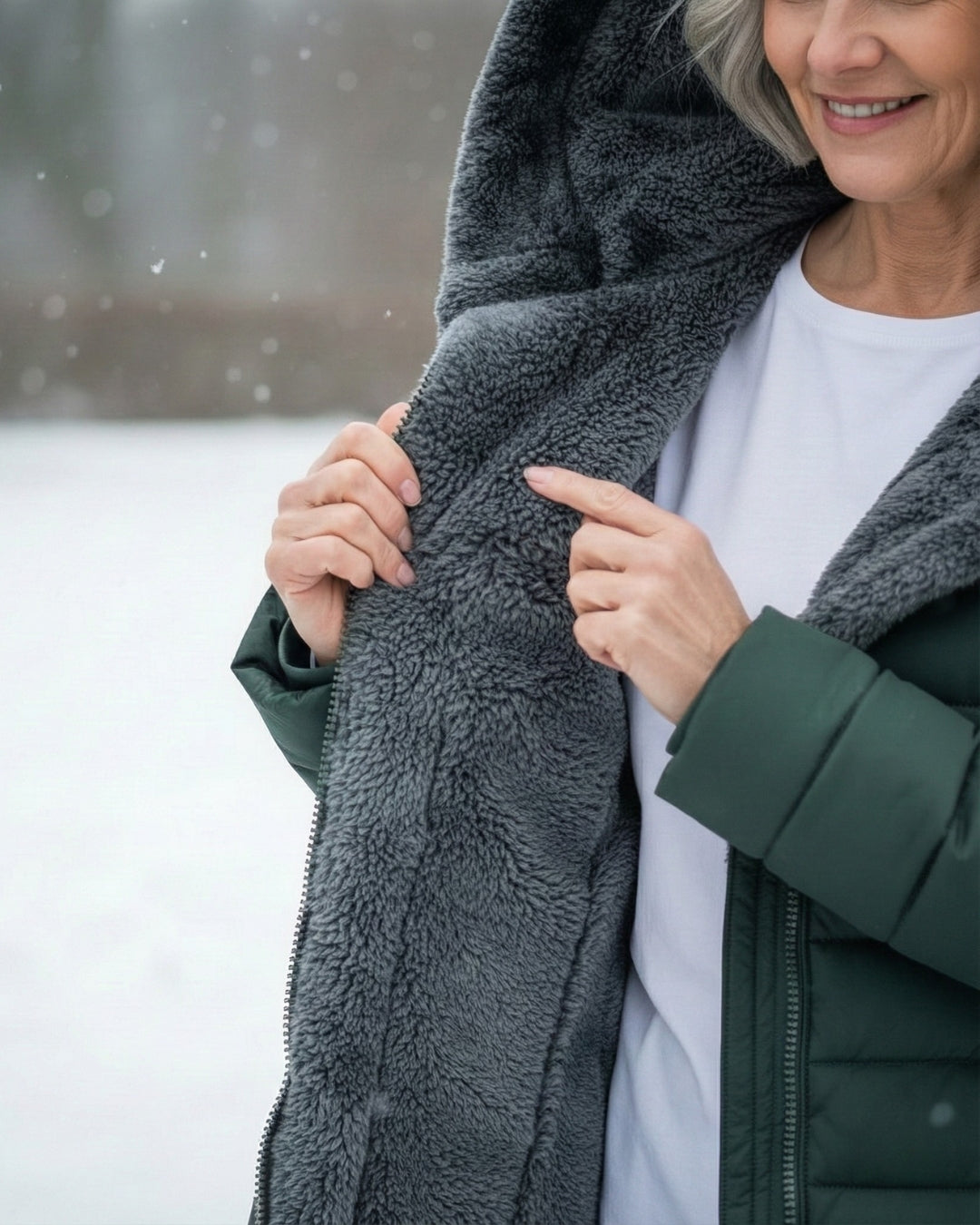 NORA - Fleece Lined Puffer Coat