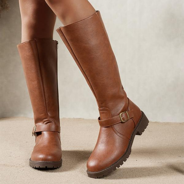 NELL - Comfortable Low Heel Boots