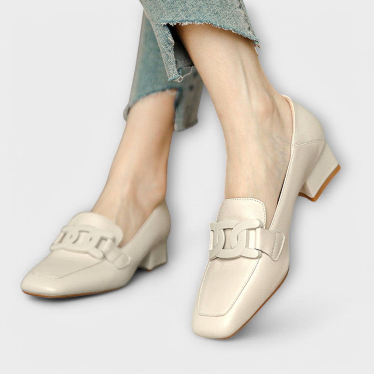 MONIKA - Elegant Heeled Loafers