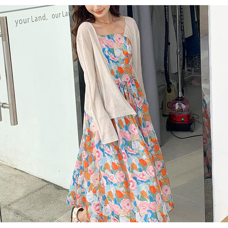 PRIMROSE - Printed Midi Dress