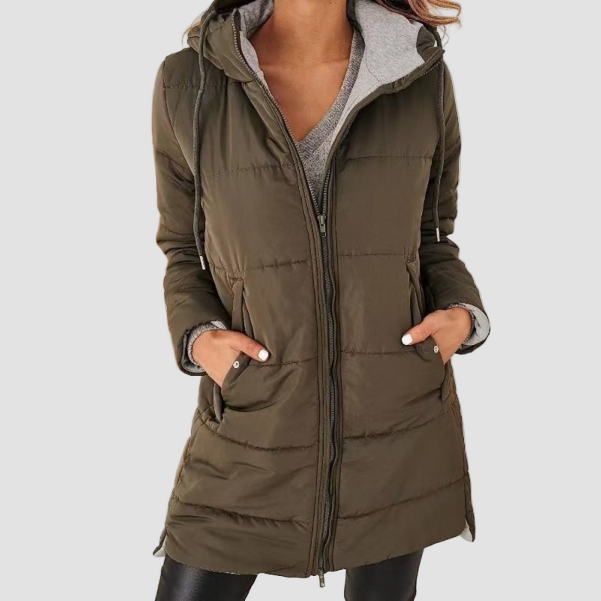 FREYA - Hooded Puffer Down Jacket