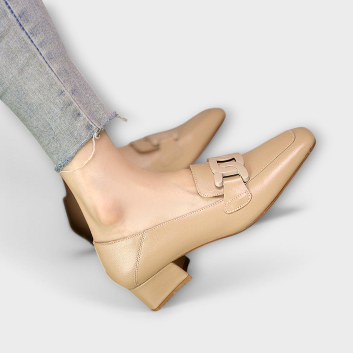 MONIKA - Elegant Heeled Loafers