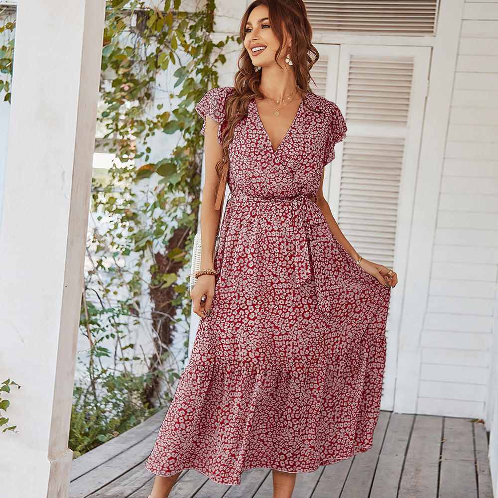 BEATRIX - Floral Midi Dress