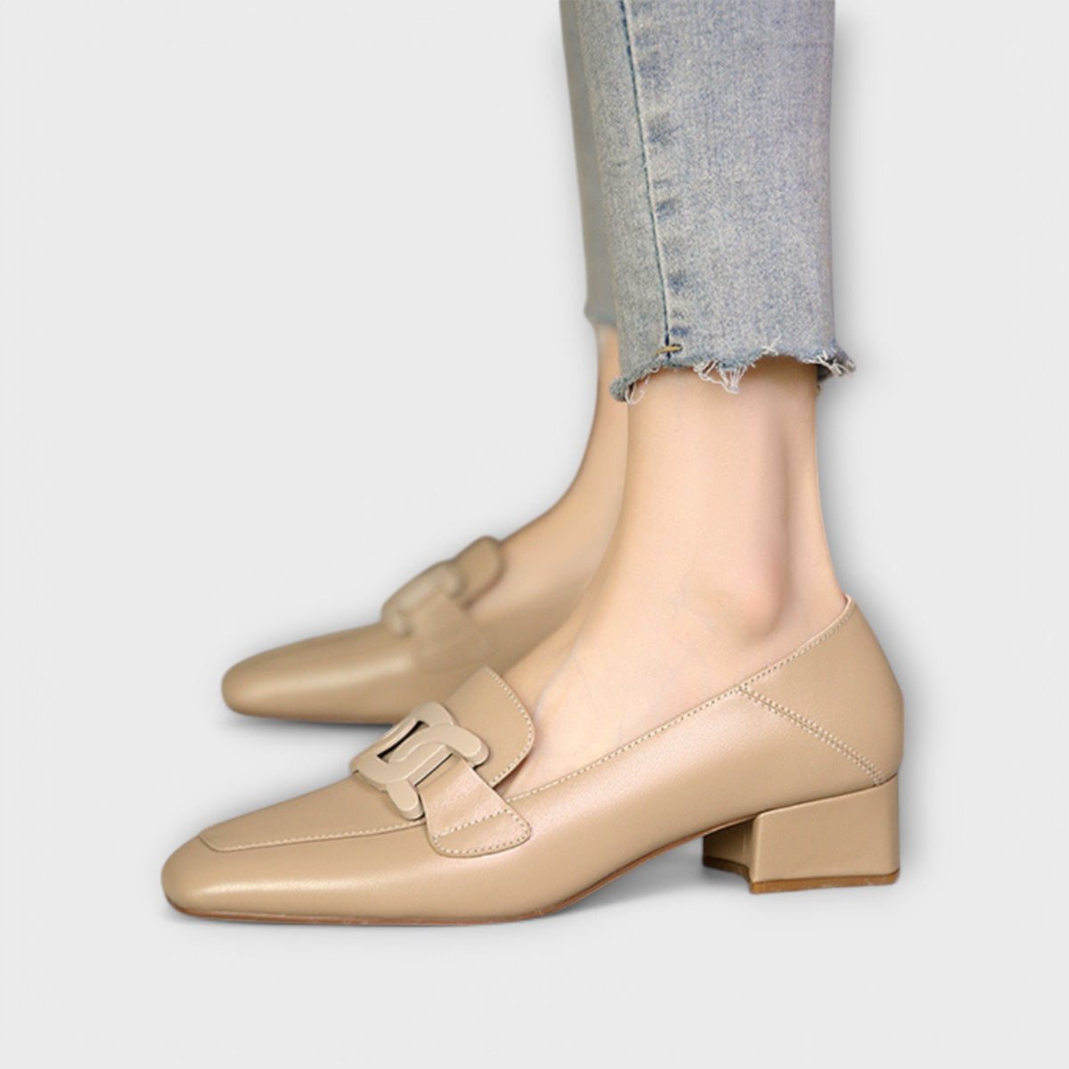 MONIKA - Elegant Heeled Loafers