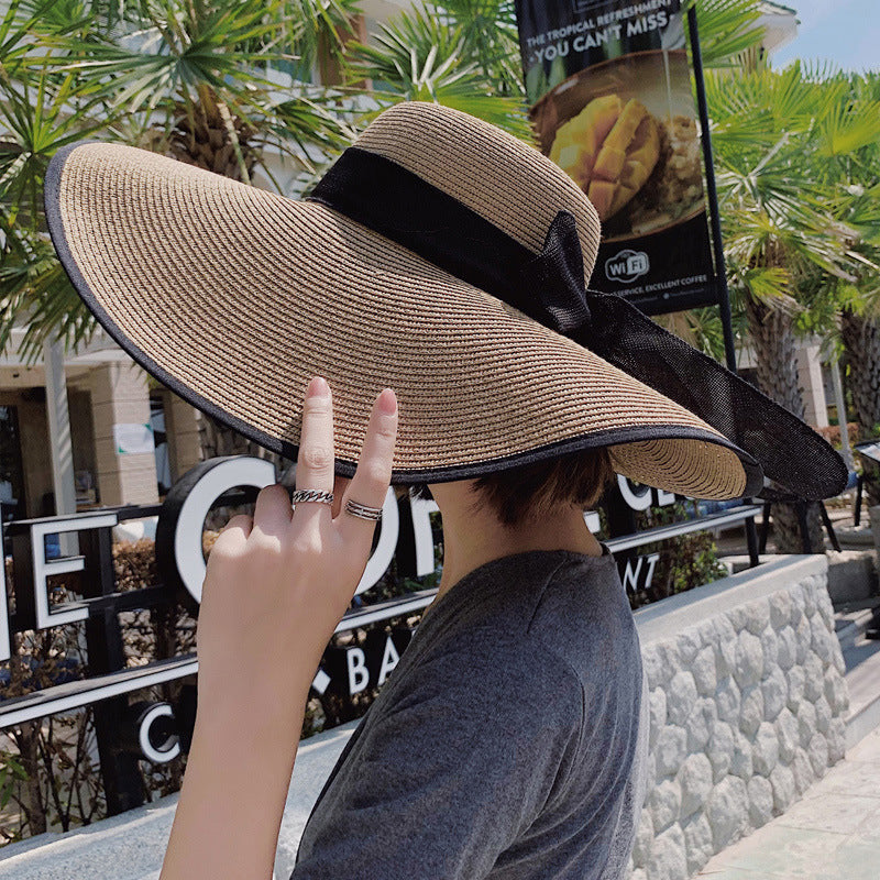 MAUDE - Wide-Brim Sun Hat