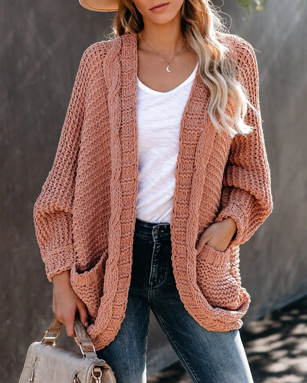 ORLA - Chunky Knit Cardigan