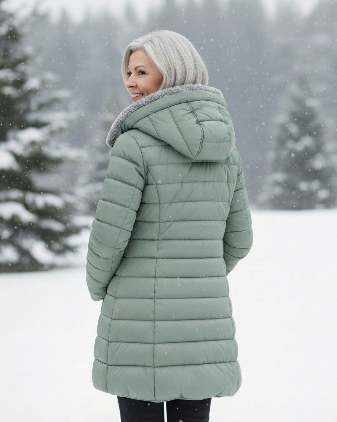 NORA - Fleece Lined Puffer Coat