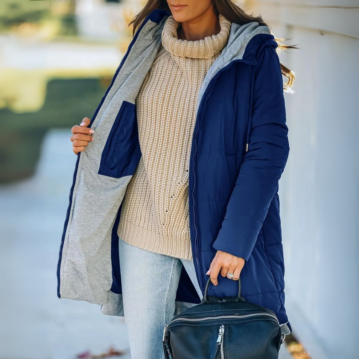 FREYA - Hooded Puffer Down Jacket