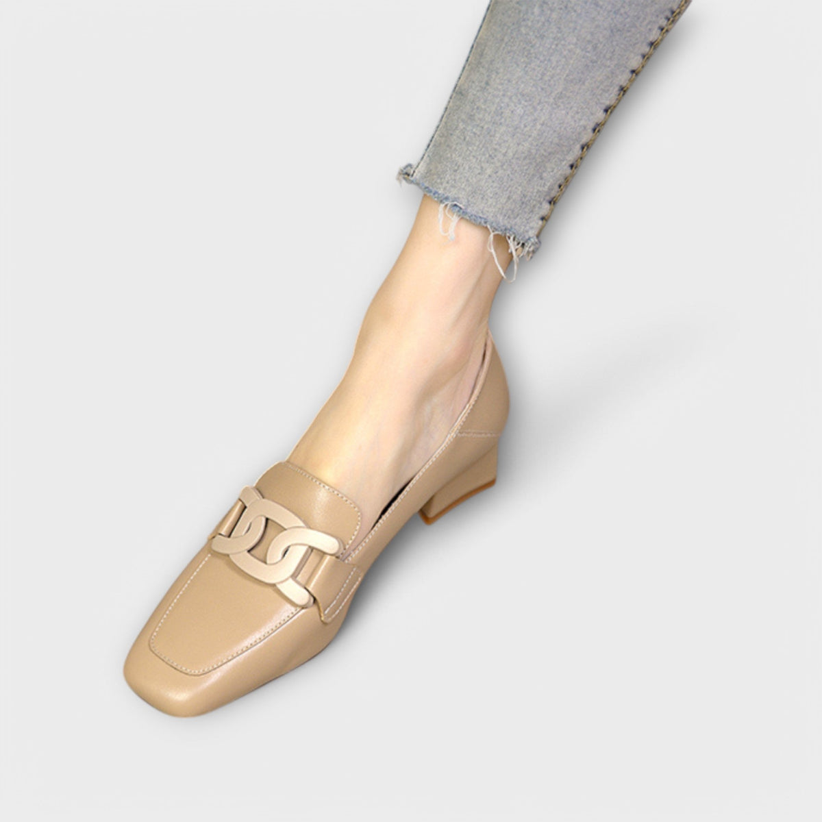 MONIKA - Elegant Heeled Loafers