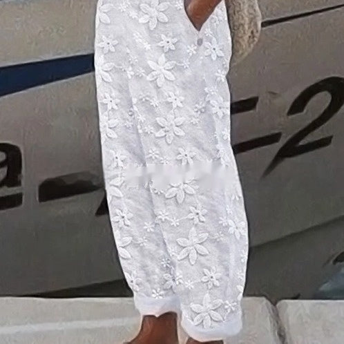 KIRRA - Embroidered Trousers