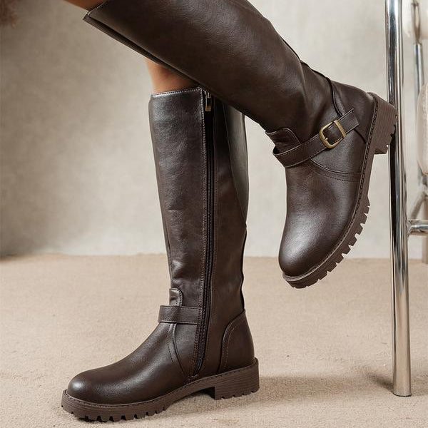 NELL - Comfortable Low Heel Boots