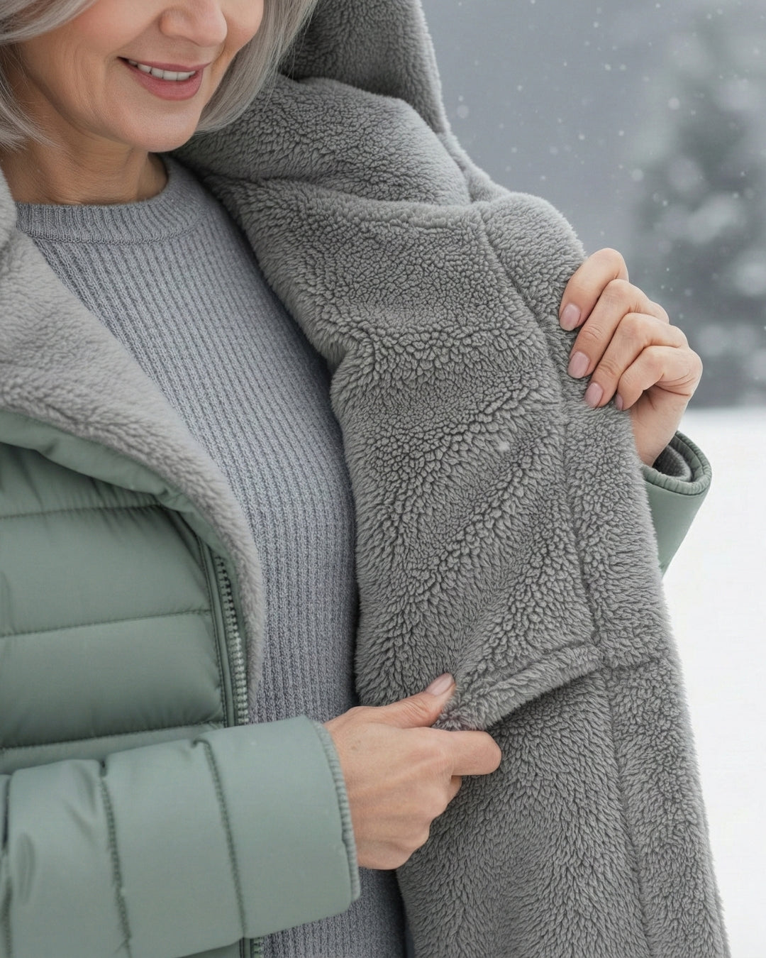 NORA - Fleece Lined Puffer Coat