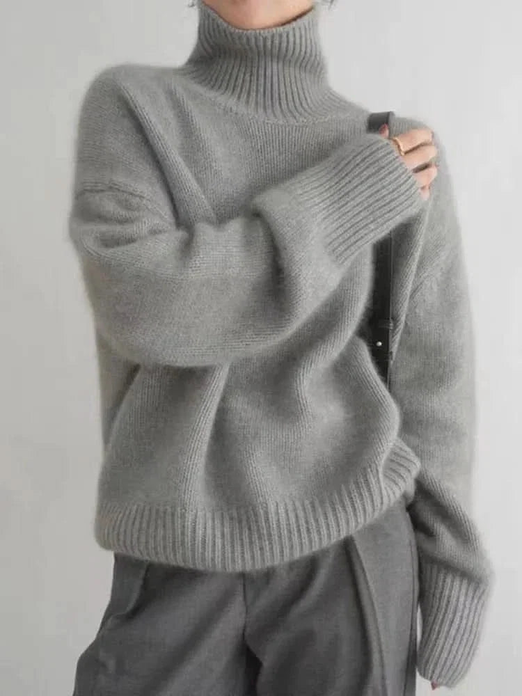 ISABELLA - Cashmere High-Neck Sweater