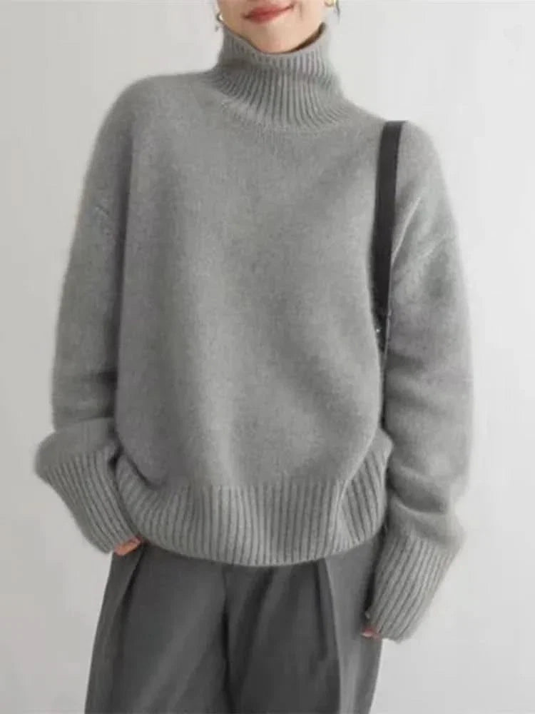ISABELLA - Cashmere High-Neck Sweater