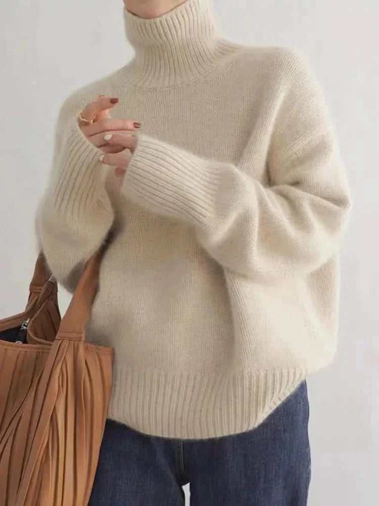 ISABELLA - Cashmere High-Neck Sweater