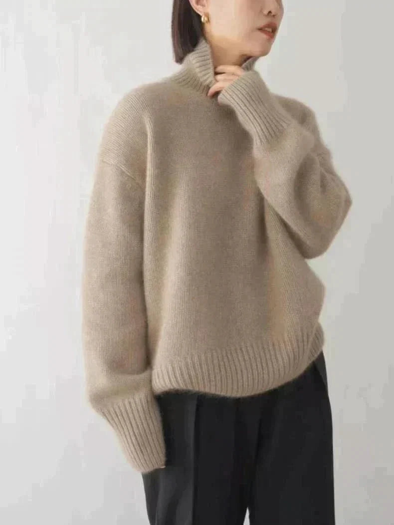 ISABELLA - Cashmere High-Neck Sweater