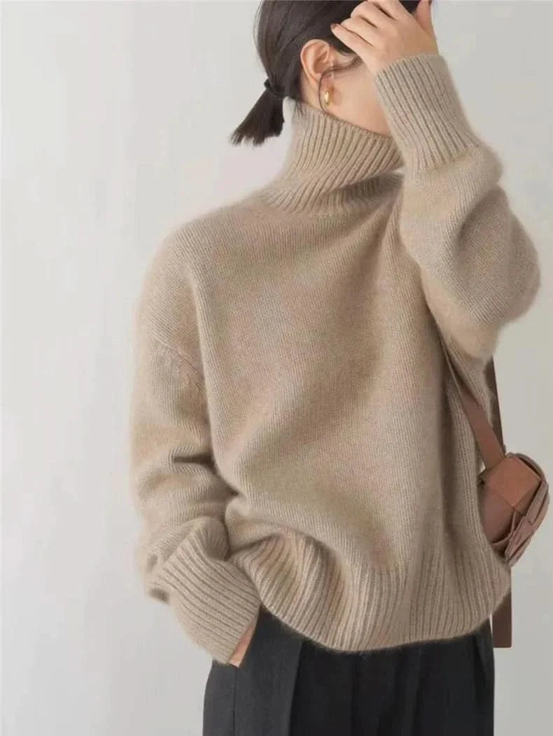 ISABELLA - Cashmere High-Neck Sweater
