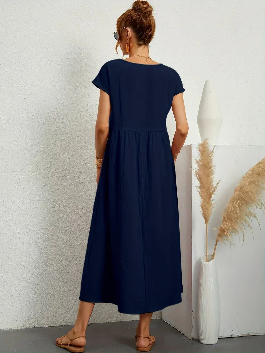 GABRIELLE - Flowing Midi Dress