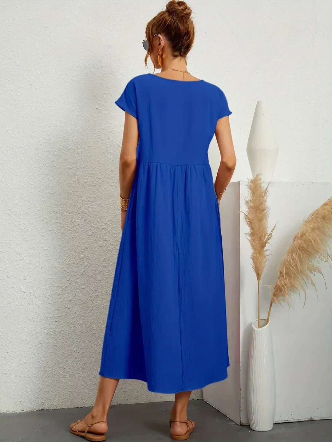GABRIELLE - Flowing Midi Dress
