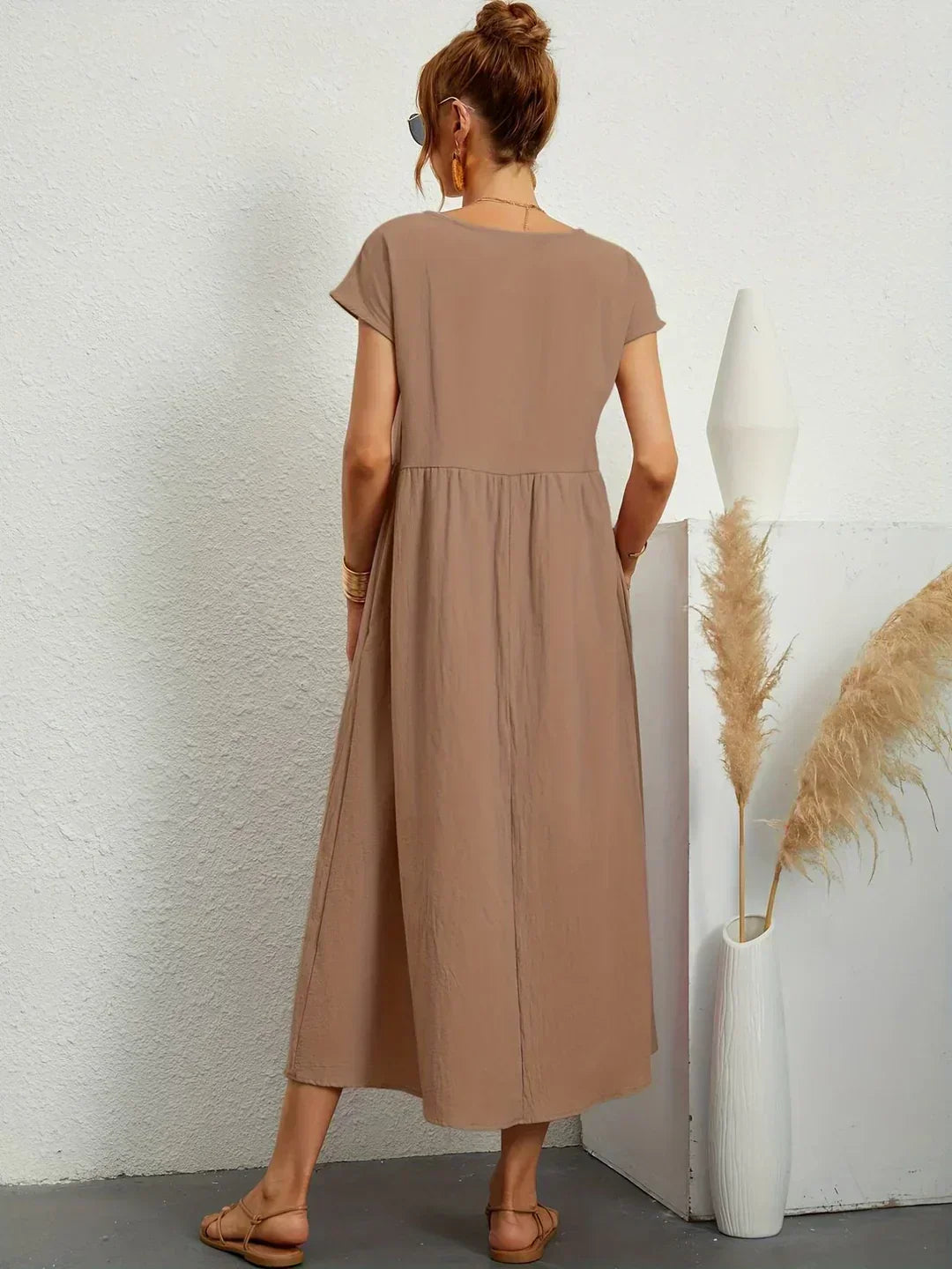 GABRIELLE - Flowing Midi Dress