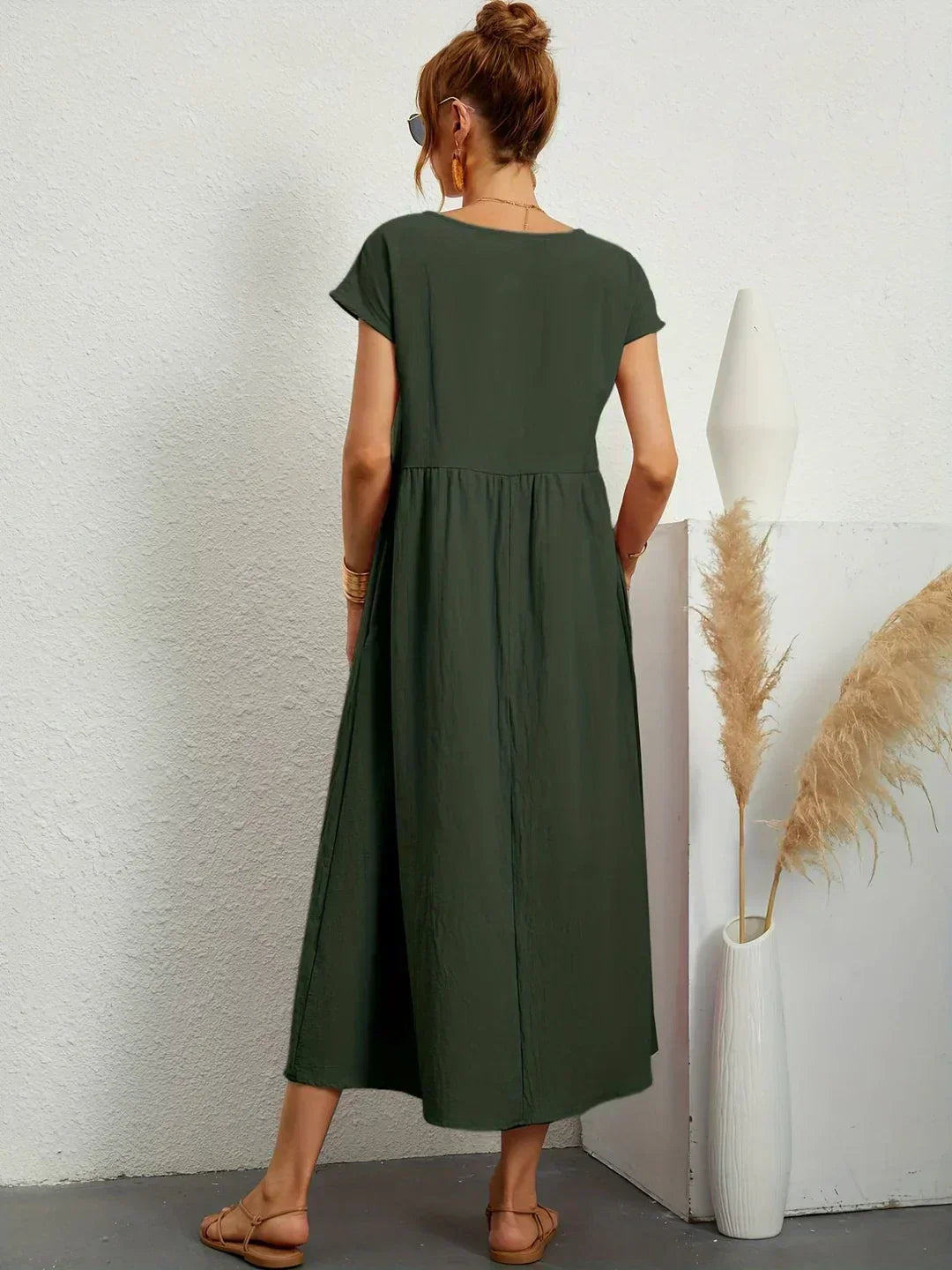 GABRIELLE - Flowing Midi Dress