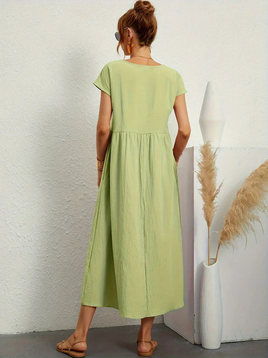 GABRIELLE - Flowing Midi Dress