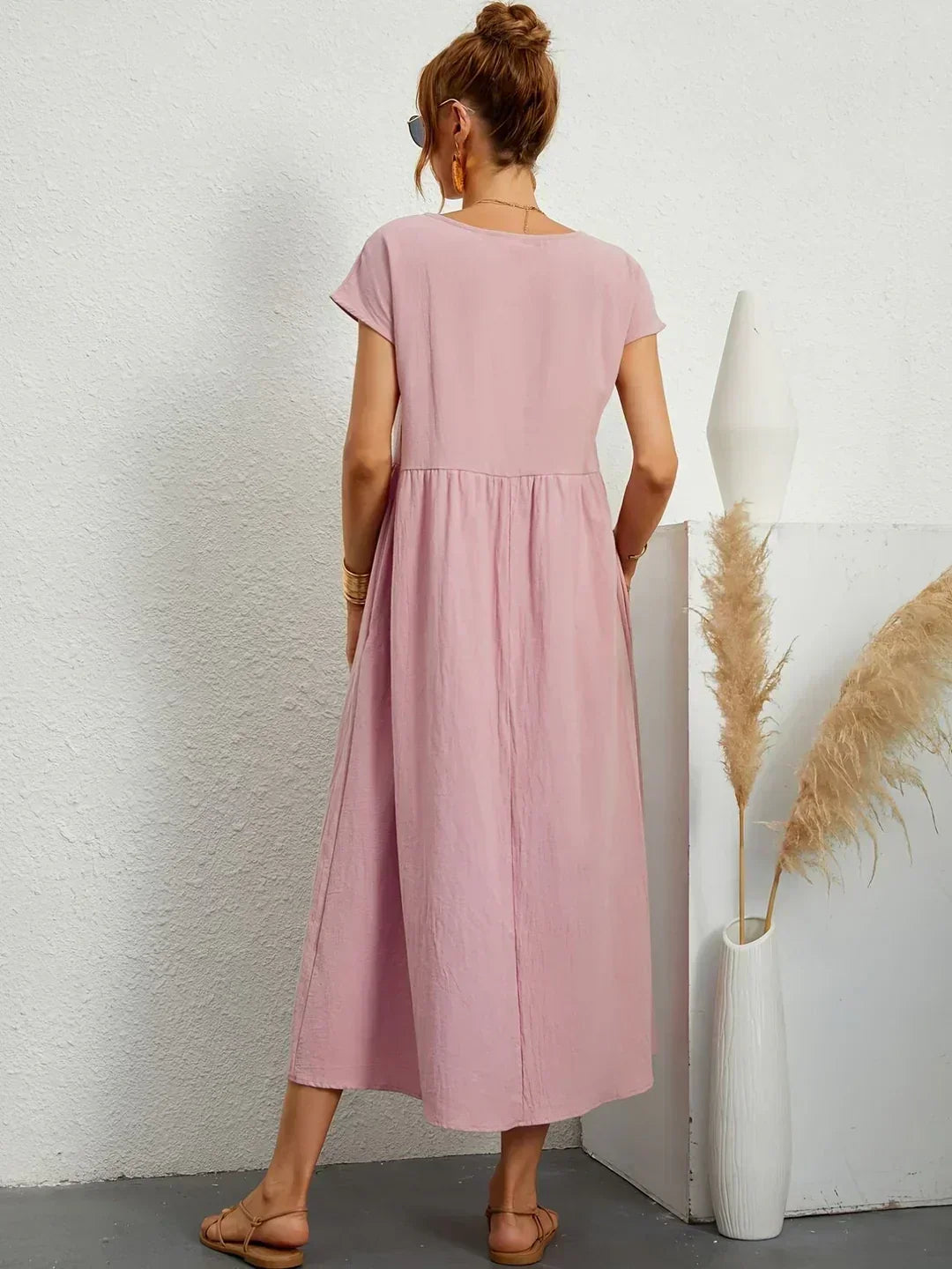 GABRIELLE - Flowing Midi Dress