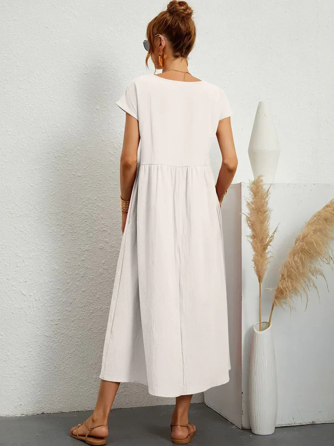 GABRIELLE - Flowing Midi Dress