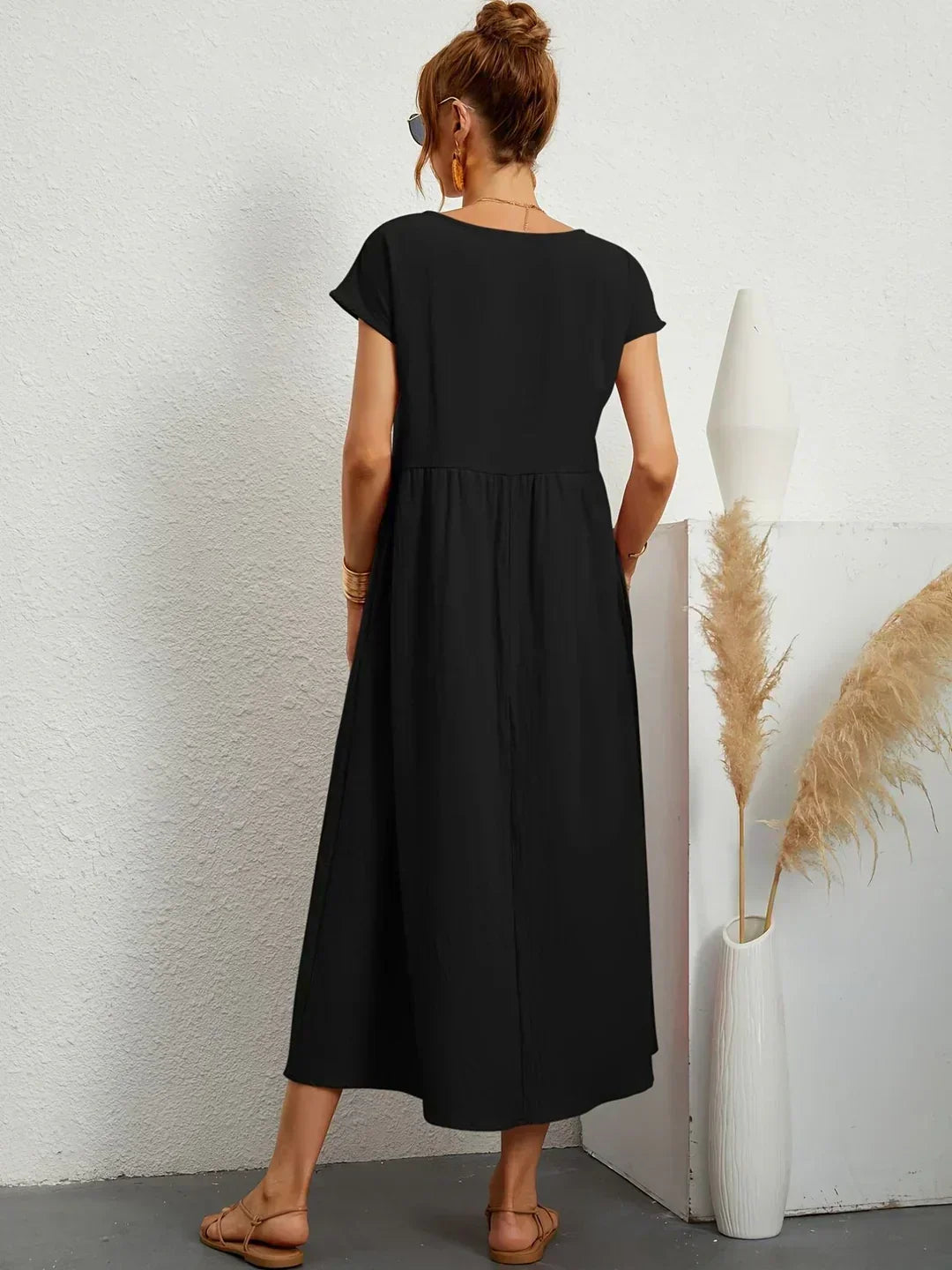 GABRIELLE - Flowing Midi Dress