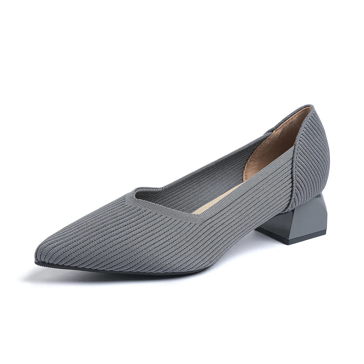 ADELAIDE - Knitted Pointed Heels