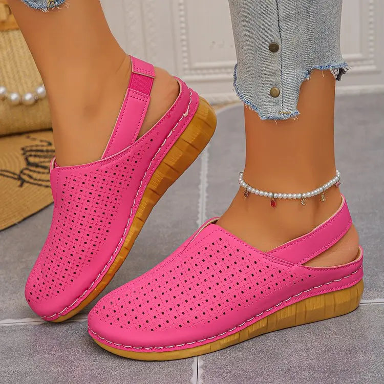 PRUDENCE - Cut-Out Platform Sandals