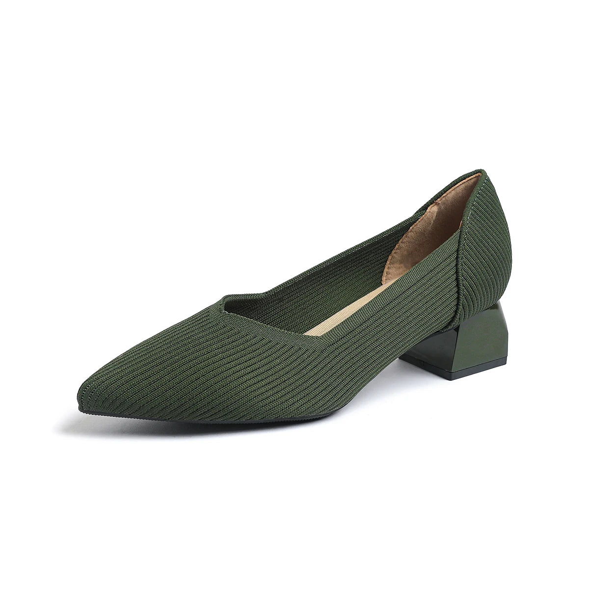 ADELAIDE - Knitted Pointed Heels